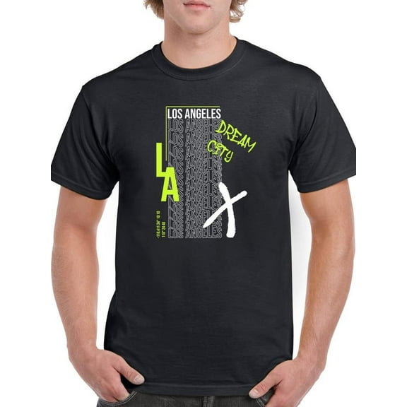 Dream City Los Angeles T-Shirt Men -Image by Shutterstock, Male Large