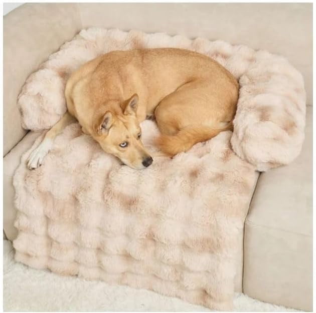 Dream Cloud Pet Sofa Bed – Washable, Waterproof, High-Comfort Orthopedic Plush Dog Mat for Sofa, Car, and Floor