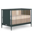 thumbnail image 1 of Dream On Me Clover 4 In 1 Modern Island crib With Rounded Spindles I Convertible Crib I Mid- Century Meets Modern I Coordinates With The Clover Changing Table in Olive Finish, 1 of 9