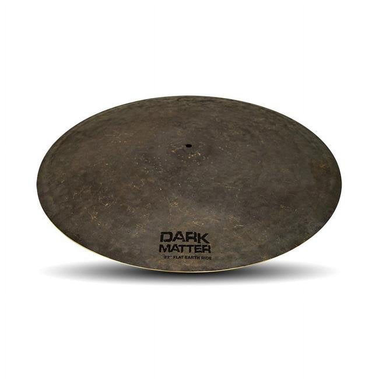 Dream Cymbals Gongs 22 in. Dark Matter Flat Earth Series Ride