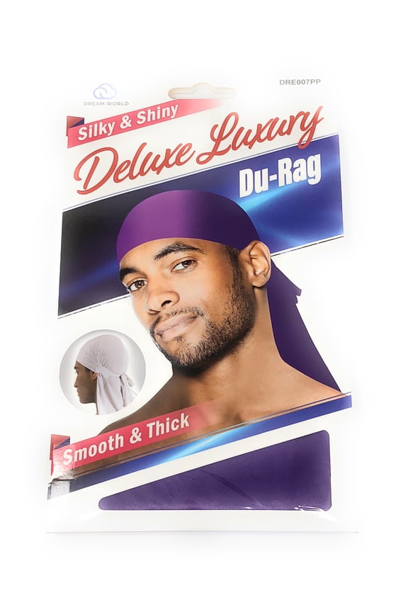 Silky Satin Deluxe Luxury Durag 40" Long Tails, Multiple Colors, Comfortable & Smooth