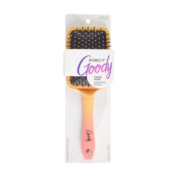Dream Detangle It Paddle Brush, Detangler Brush with Flexible Bristles, Use as a Detangling Brush or Styling Brush to Tackle Tangles, Knots & Reduce Frizz, Brush for Thick Hair, Ombre