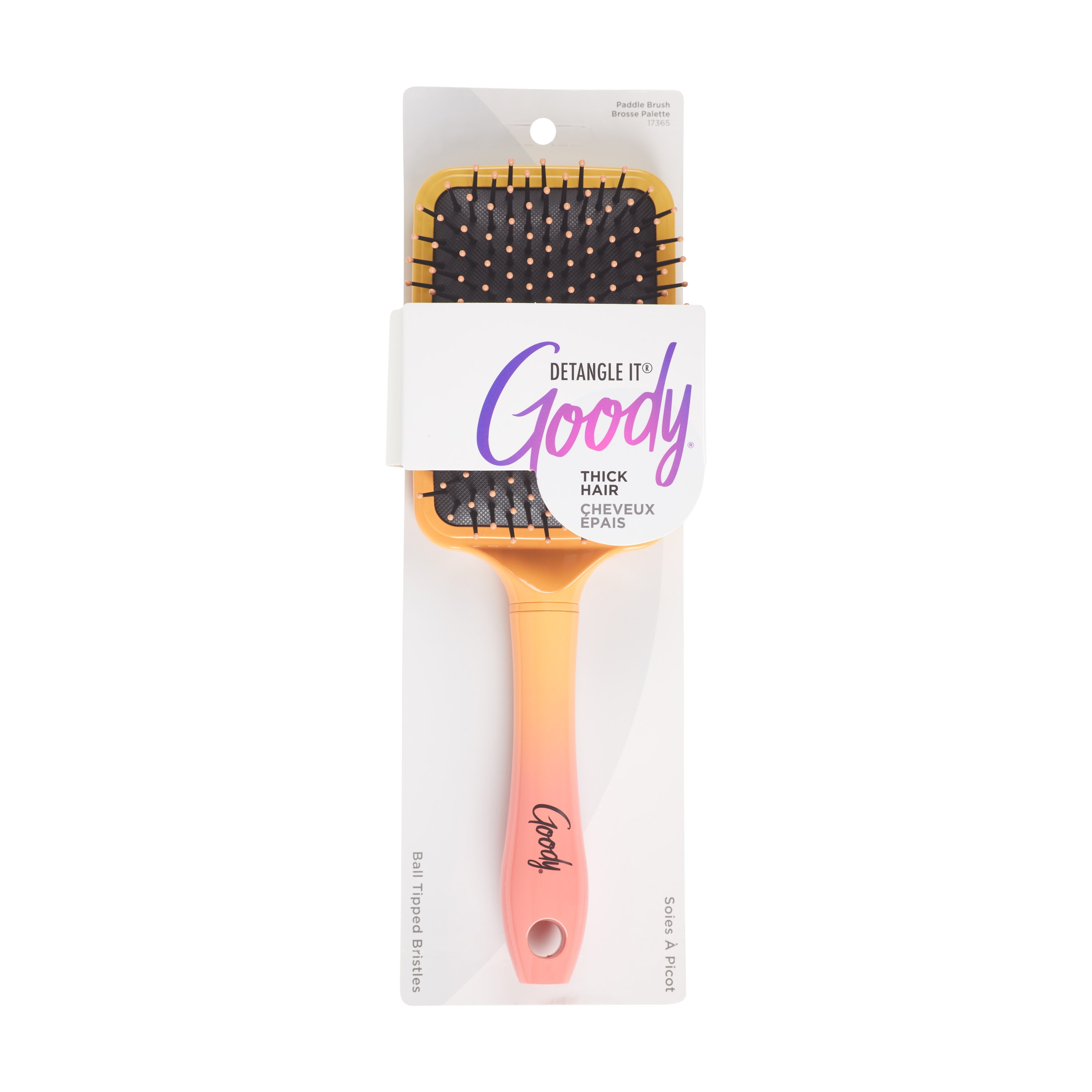 Dream Detangle Paddle Brush Ombre 1Ct No Frizz Thick Hair Walmart