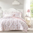 thumbnail image 1 of Dream Factory 5-Piece Lucky Hearts Bed in a Bag, Pink, Twin, 1 of 5