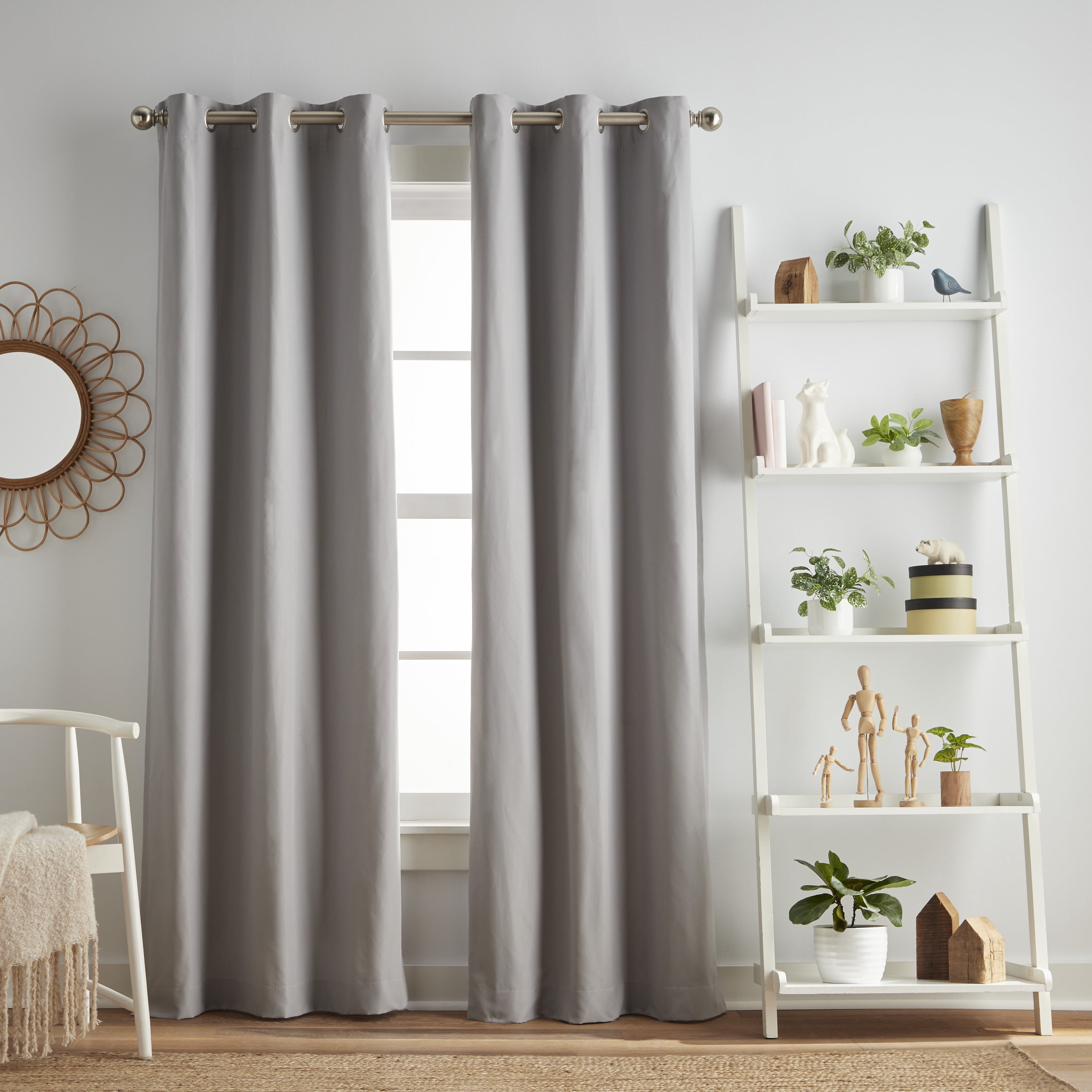 Dream Factory Harper Grommet Blackout Panel Pair , 37"x84"