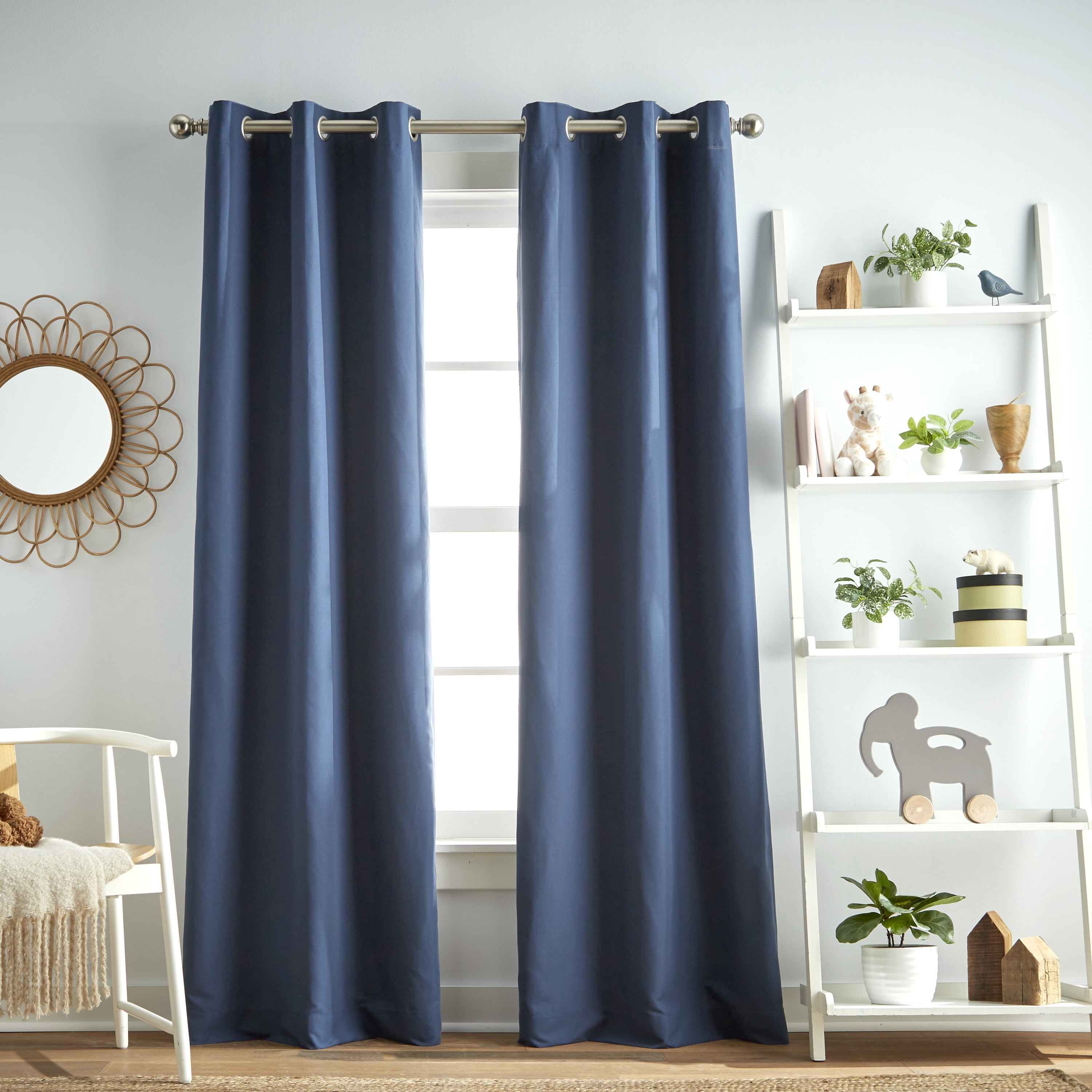 Dream Factory Harper Grommet Blackout Panel Pair , 37"x84"