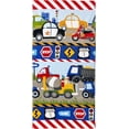 thumbnail image 1 of Dream Factory Trains And Trucks Towels, 1 of 3