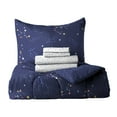thumbnail image 1 of Dream Factory Zodiac Full Bed-in-a-Bag, Midnight Blue, Microfiber, Polyester Fill, Male, Child, 1 of 9