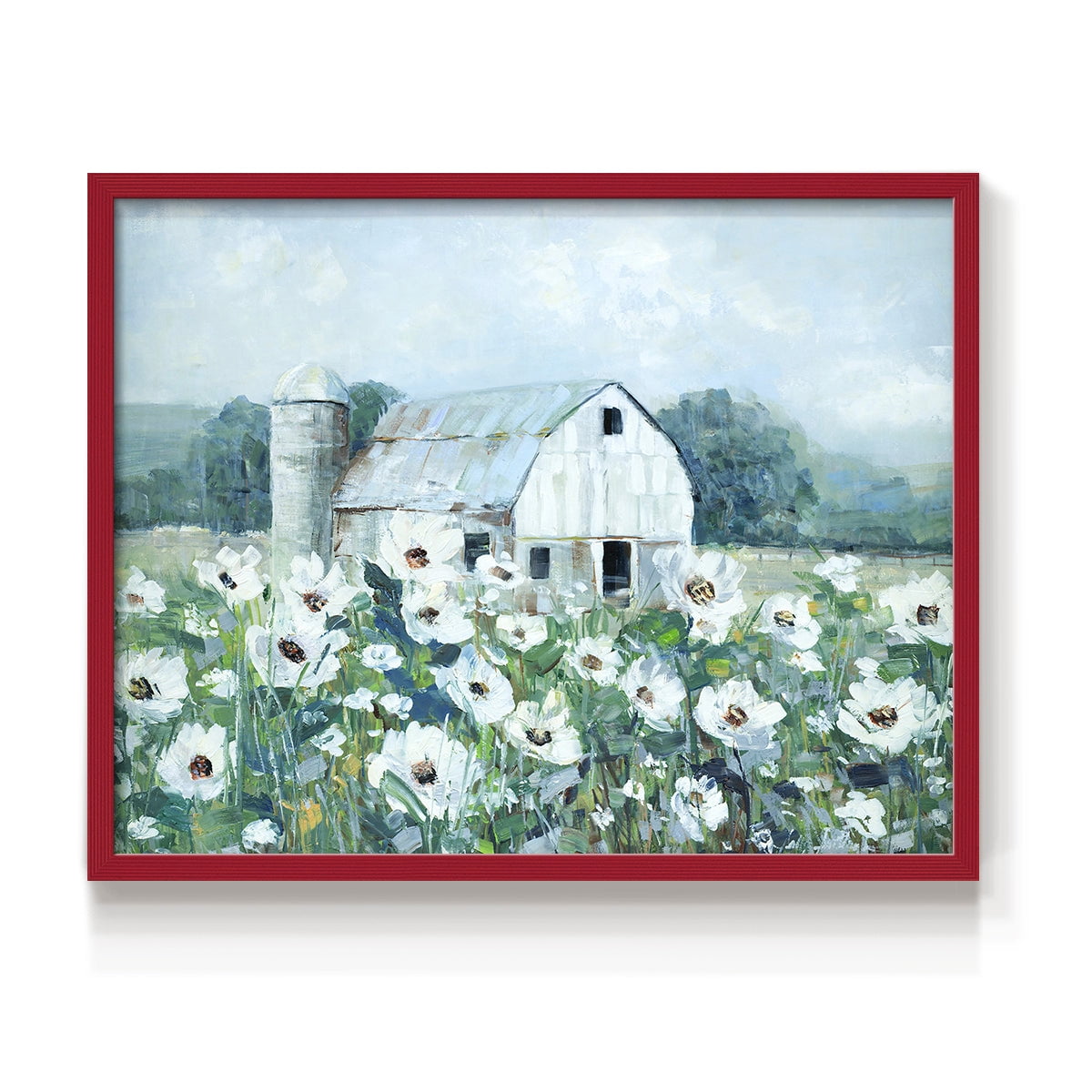 Dream Fields by Sally Swatland - Restickable Framed Giclée Print