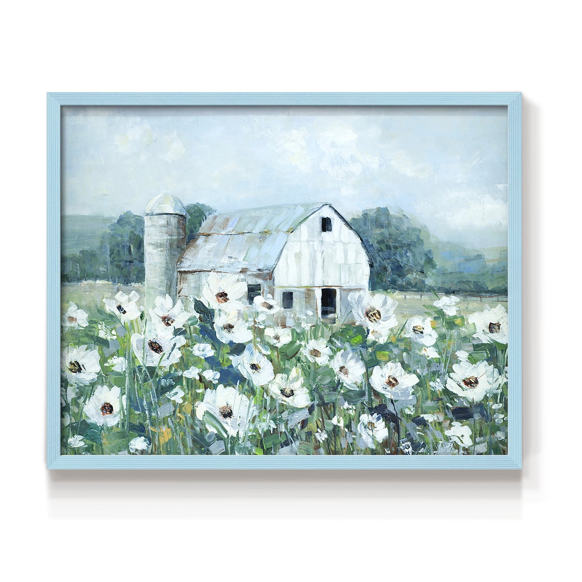Dream Fields by Sally Swatland - Restickable Framed Giclée Print