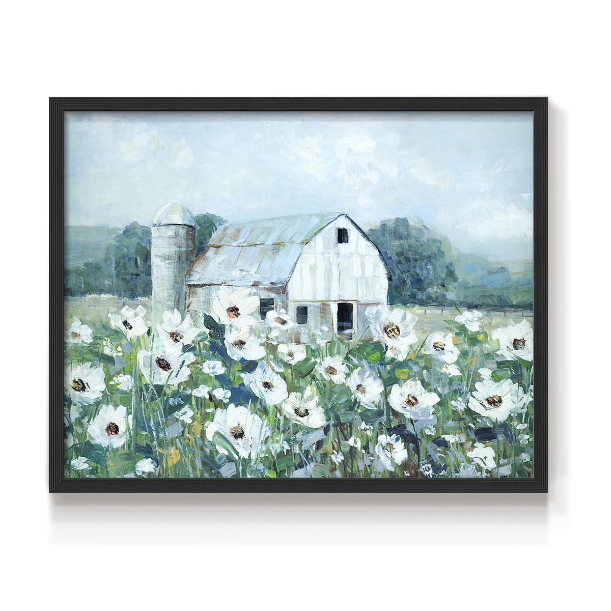 Dream Fields by Sally Swatland - Restickable Framed Giclée Print