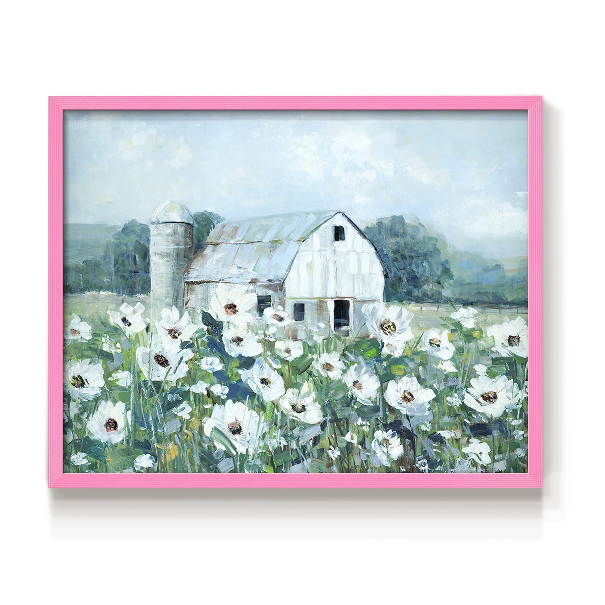 Dream Fields by Sally Swatland - Restickable Framed Giclée Print