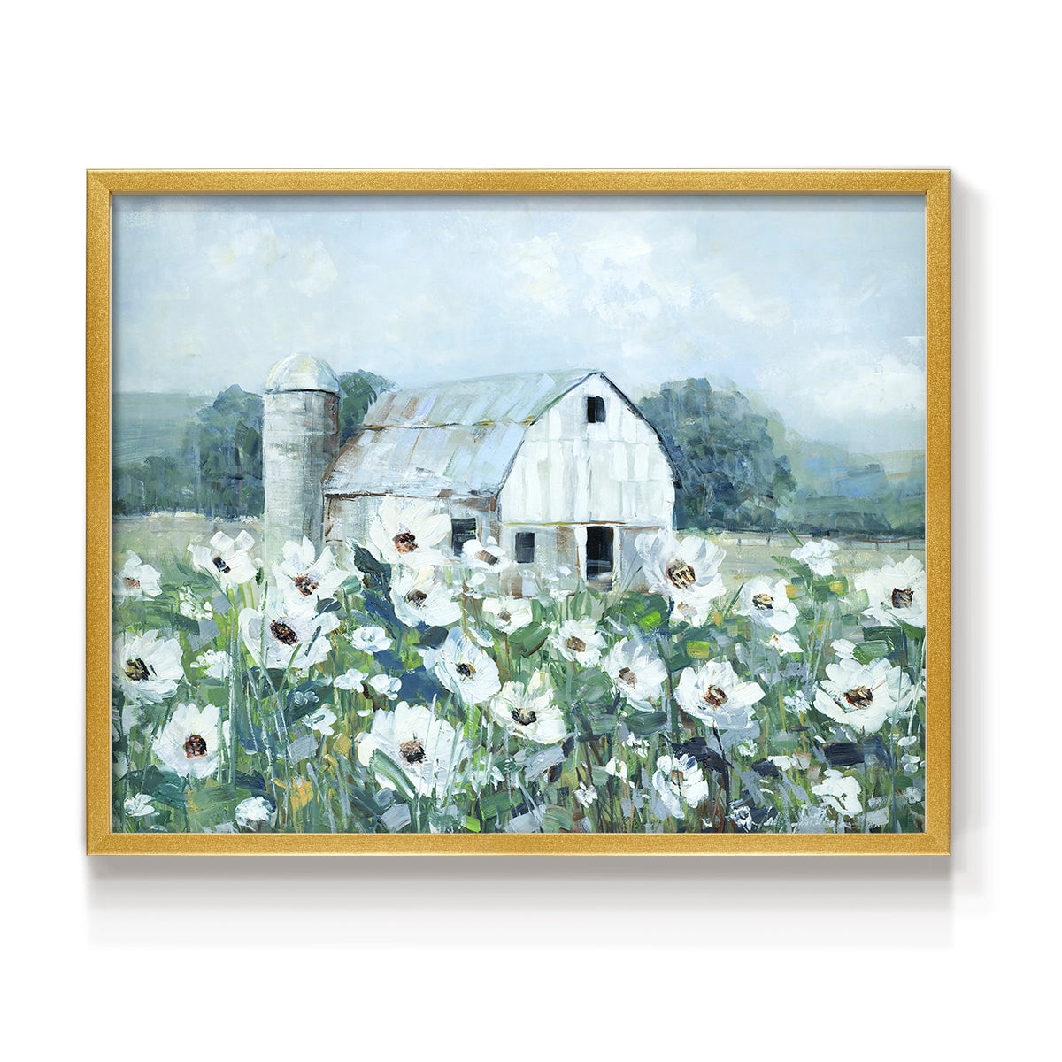 Dream Fields by Sally Swatland - Restickable Framed Giclée Print