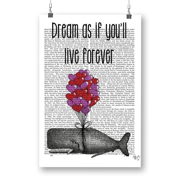 Dream Forever Poster - Fab Funky Designs,