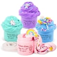 thumbnail image 1 of Dream Fun Toys Gifts for 6 7 8 9 10 Year Old Girls, 4 Pack Kids Fluffy Slime Kits Toy Putty Slimes Set Gift for 5 6 7 8 9 11 Years Old Girls Craft Kits Birthday Gifts Present Stress Toys for Boys Kid, 1 of 8