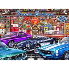 Springbok 1000 Piece Dream Garage Jigsaw Puzzle for Adults