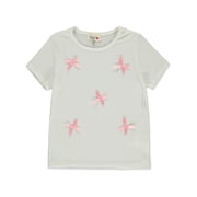 Dream Girl Girls Bow T-Shirt Color white Size 14 - 16