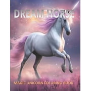 Dream Horse Magic Unicorn Coloring Book, Paperback