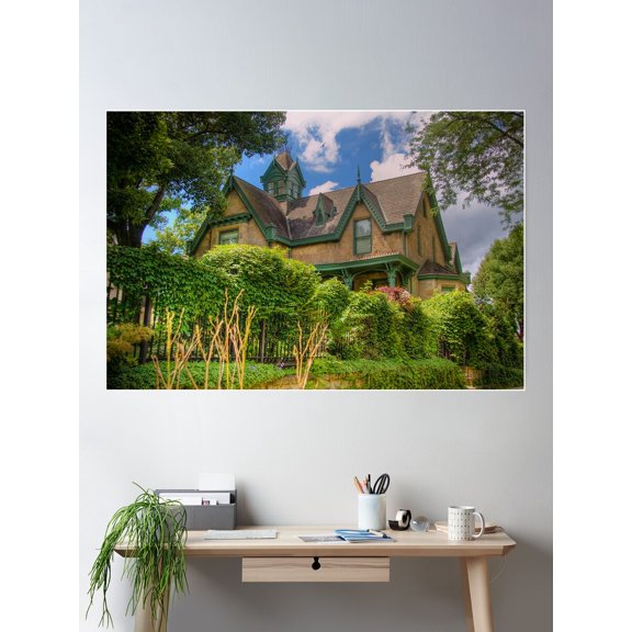 Dream House-2 Poster Wall Art, Modern Wall Decor For Living Room Bedroom, 12x18 UNFRAMED