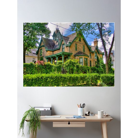 Dream House Poster Wall Art, Modern Wall Decor For Living Room Bedroom, 16x24 UNFRAMED