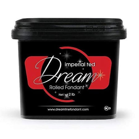 Dream Imperial Red Fondant, Vanilla, 2 Pounds