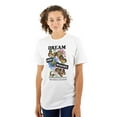 thumbnail image 1 of Dream Into Reality Butterfly Flowers Women's Graphic T Shirt Tees Brisco Brands S, 1 of 5