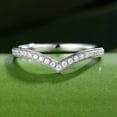 Dream Jewel 0.8 Ct Round Cut Diamond Ring for Her 14K White Gold Over