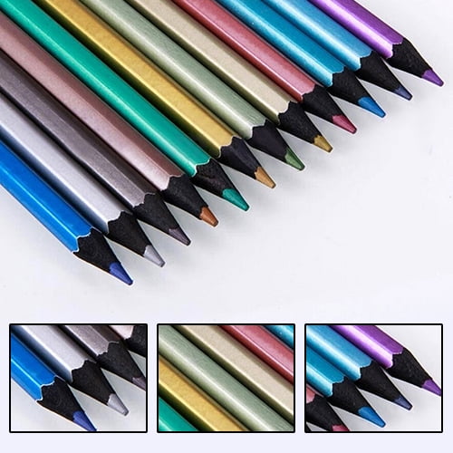 Dream Lifestyle 12-Color Colored Pencils Set for Adults and Kids