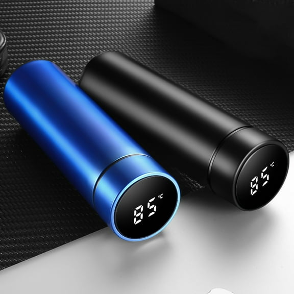 Dream Lifestyle 500ml Smart Sports Water Bottle with LED Temperature Display Leak Proof Double Wall Vacuum Insulated Water Bottle Coffee Coffee Bottle Tea Infuser Bottle Stay Hot and Cold