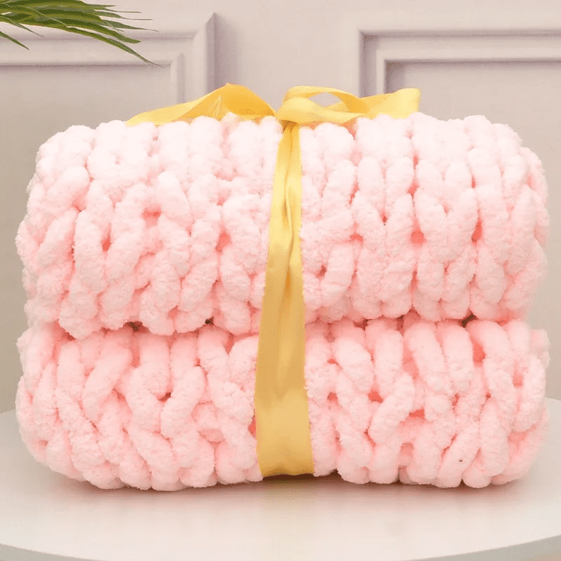 Chunky yarn blanket walmart sale