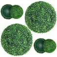 thumbnail image 1 of Dream Lifestyle Artificial Boxwood Balls Topiary-UV Protected 4 Layers Faux Plants Decorative Balls for Indoor,Outdoor,Garden,Wedding,Balcony,Backyard and Home Decor,Dark Green 1PC, 1 of 8