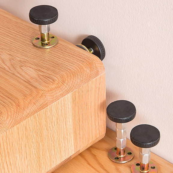 Dream Lifestyle Bed Headboard Stopper Adjustable Threaded Self-adhesive Bed Anti-Shake Metal Frame Tool for Home