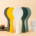 thumbnail image 1 of Dream Lifestyle Silicone Rice Scooper, Non Stick Stand-up Serving Rice Spatula, Standing Rice Spoon Paddle for Home Household Restaurant Kitchen, Food Grade & Eco-friendly, 1 of 8