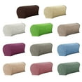 thumbnail image 1 of Dream Lifestyle Stretch 2 Pieces Polyester Chair Arm Protectors, Khaki, 1 of 5