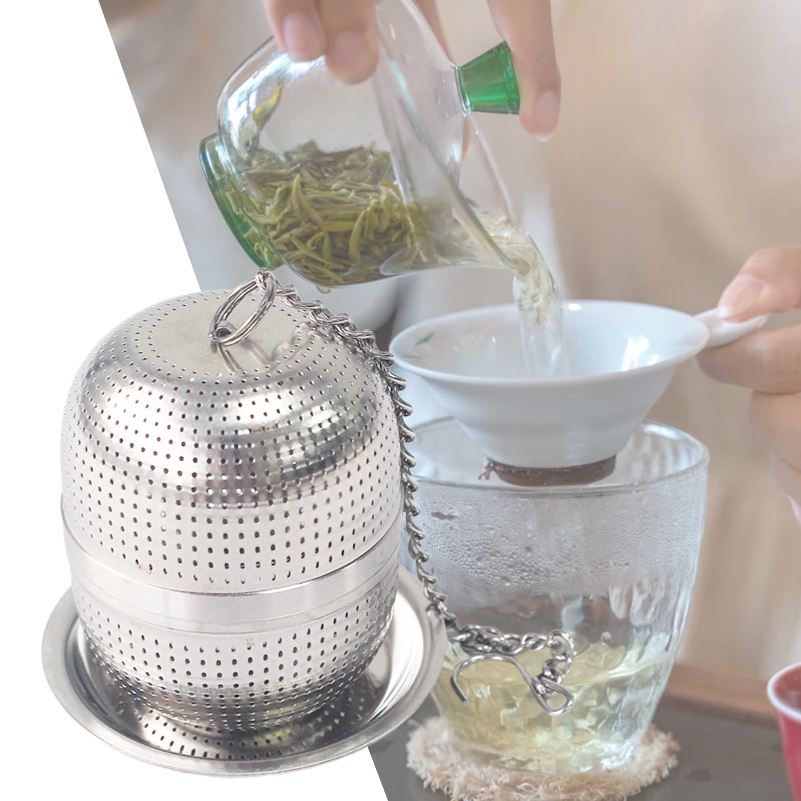 Dream Lifestyle Tea Ball Infuser & Cooking Infuser,Stainless Steel Fine ...