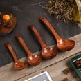 thumbnail image 1 of Dream Lifestyle Wooden Soup Ladles Cooking Spoons Utensils For Cooking, Long Handle Wood Kitchen Tools for Stirring Mixing ladling soup when Cooking Soup Gruel, 1 of 6