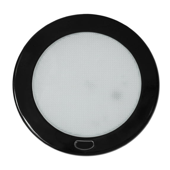Dream Lighting 12V 5Inch LED Panel Ceiling Light Fixture For Rv Black Shell