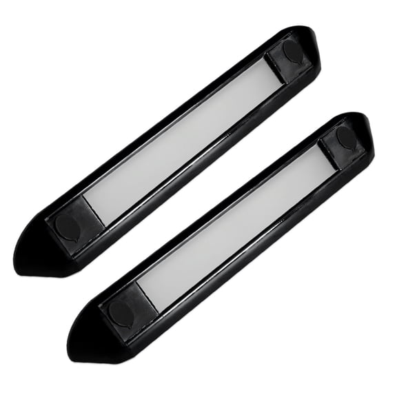 Dream Lighting 12V LED Awning Light, 9.84 Inch, Amber, 2-Pack, IP66 Waterproof, Black Shell,for RV, Camper, Trailer, Boat