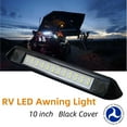 thumbnail image 1 of Dream Lighting LED Awning Light, 10 inch, 12volts, Waterproof, RV Camper trailer, External Light Fixtures, Cool White, Black Shell, 1 of 8