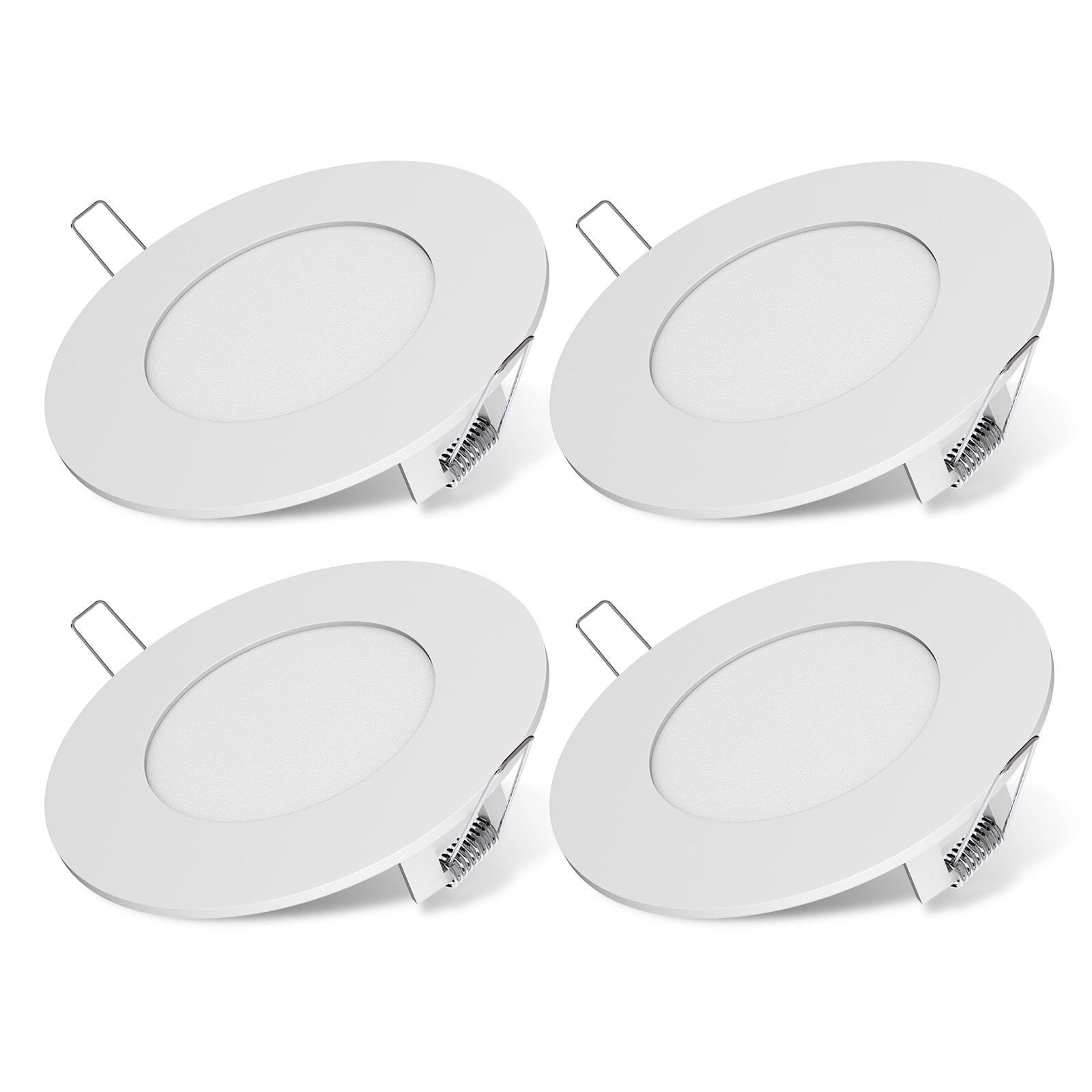 Dream Lighting 3.3in Ultra-Thin LED Recessed Ceiling Lights,12Volts,for ...