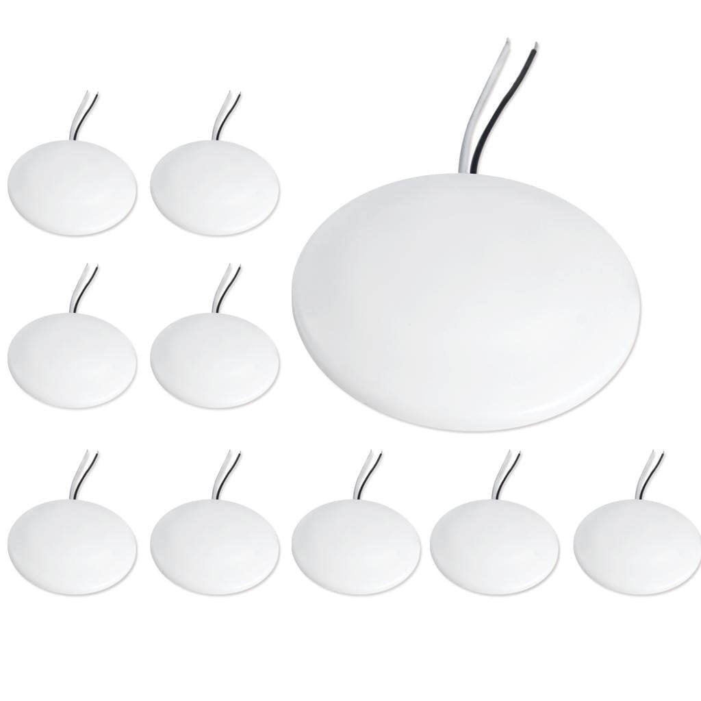 Dream Lighting 4.5" LED Ceiling Light, 12V RV Down Light, Dimmable, Cool White 3500K, 10-Pack, for RV, Boat, Trailer, Camper, Cabin