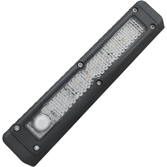 Dream Lighting 7.8" LED Awning Light,Motion Sensor,RV Camper External Light Fixture,Black Shell,Waterproof