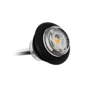 Dream Lighting LED Bullet Light/Amber LED/Clear Lens