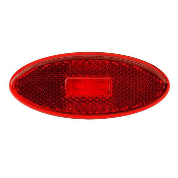 Dream Lighting LED Oval Clearance Light/Red