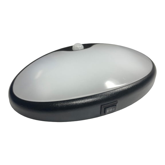Dream Lighting LED RV Interior Motion Light With Switch/Cool White - 4000K, Black Base