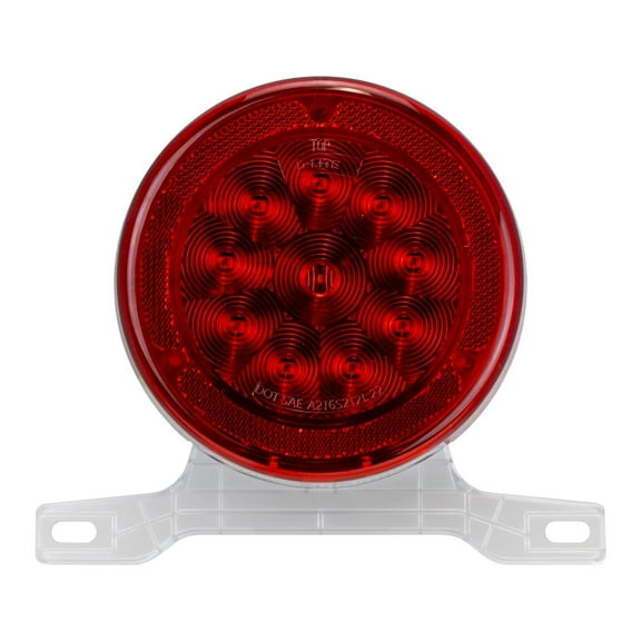 Dream Lighting LED Round Tail Light Combo With Bracket/Driver Side