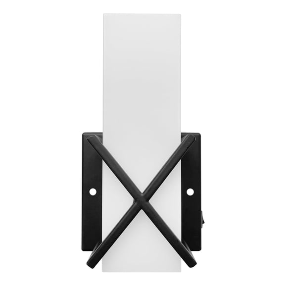 Dream Lighting LED Wall Sconce Light,12Volts,Black Coated,For RV Camper Kitchen Bedroom,3500K
