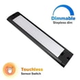 thumbnail image 1 of Dream Lighting 8.6" Sweep Sensor LED Under Cabinet Light,for RV Camper Kitchen Closet,Black Shell,Bright White, 1 of 9