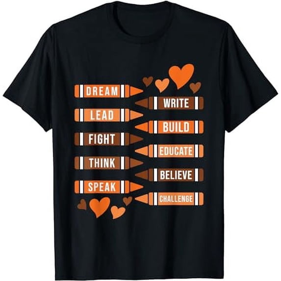Dream Like Martin Leaders African Black History Month T-Shirt
