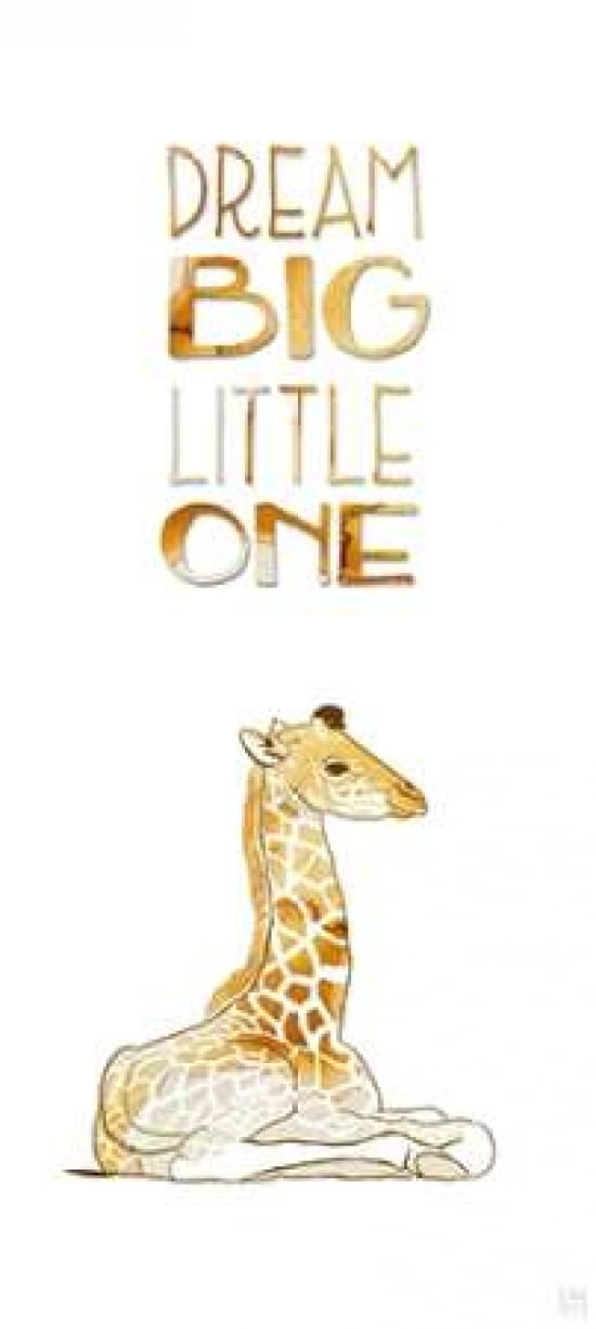 Dream Little One Canvas Art - Aubree Perrenoud (10 x 20)